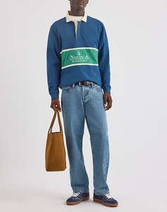NAUTICA BLUZA POLO ΜΜ Errol Rugby Shirt