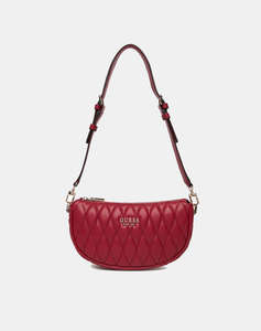 GUESS VALLA MINI TOP ZIP SHLDR BAG GEANTA DE DAMA