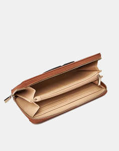 GUESS CALEBRA SLG LARGE ZIP AROUND ACCESORII DE DAMA (Dimensiuni: 20.5 x 10 x 3cm.)