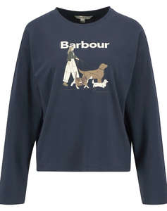 BARBOUR BLUZA T-SHIRT Μ/Μ