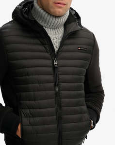 SUPERDRY D1 SDSW HOOD STORM FLEECE HYBRID JKT GEACA DE BARBATI