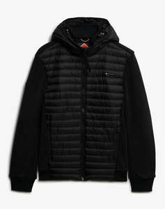 SUPERDRY D1 SDSW HOOD STORM FLEECE HYBRID JKT GEACA DE BARBATI