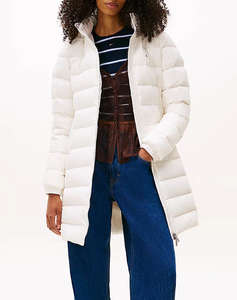 TOMMY JEANS TJW ESSENTIAL HOODED DOWN COAT