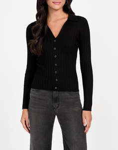 GUESS LS VN RIB MIRANDA SWTR PULOVER DE DAMA