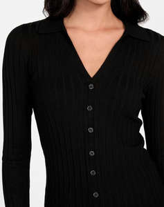 GUESS LS VN RIB MIRANDA SWTR PULOVER DE DAMA