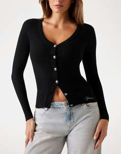GUESS LS VN JULIA SEAMLESS CARDI SWT TRICOTAT DE DAMA