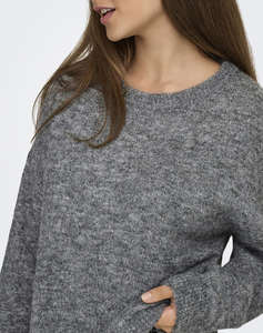 ONLY ONLAZU LS BOXY O-NECK KNT