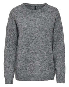 ONLY ONLAZU LS BOXY O-NECK KNT