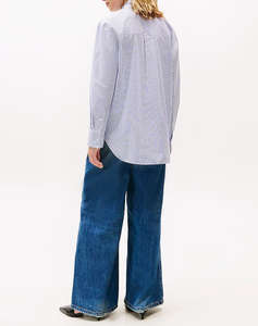 TOMMY HILFIGER POPLIN RUFFLE SHIRT