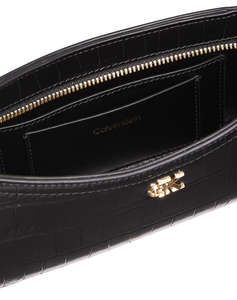 CALVIN KLEIN CK CROC SMALL SHOULDER BAG