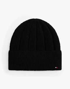 TOMMY HILFIGER TH FLAG FLUFFY BEANIE
