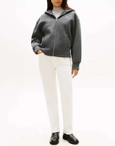 TOMMY HILFIGER TH SCRIPT INTERLOCK ZIP HOODIE