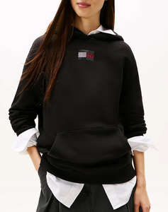 TOMMY JEANS TJW RLX PARTY FLAG HOODIE EXT