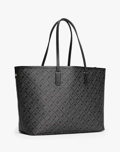 TOMMY HILFIGER TH MONOPLAY LEATHER TOTE