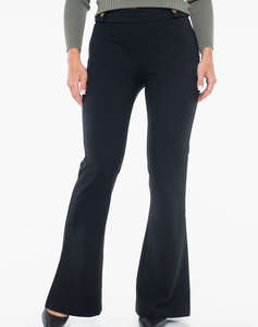 GUESS MAELICE BUTTONS FLARE PANT PANTALONI DE DAMA