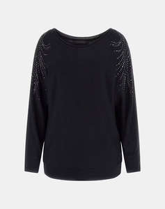 GUESS BAT SLEEVE LORETTA LOGO SWTR TRICOTAT DE DAMA