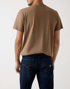 GUESS CN SS TRIANGLE LOGO TEE BLUZA DE BARBATI