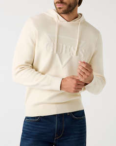 GUESS JOBY HOODIE FRENCH TERRY SWTR TRICOTAT DE BARBATI