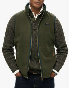 SUPERDRY D3 OVIN ESTATE FLEECE GILET GEACA DE BARBATI