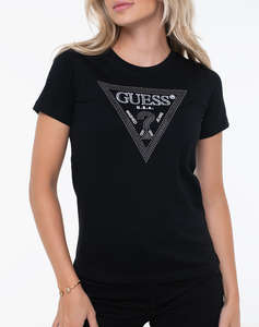 GUESS SS CN KRYSTAL TRIANGLE TEE BLUZA DE DAMA