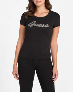 GUESS SS LOGO HOT FIX TEE BLUZA DE DAMA