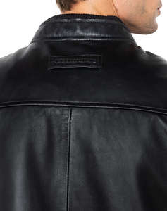 THE BOSTONIANS GEACA DIN PIELE BOMBER REGULAR FIT