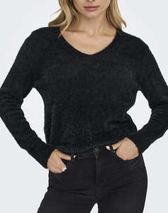ONLY ONLELLA PIUMO LS V-NECK KNT