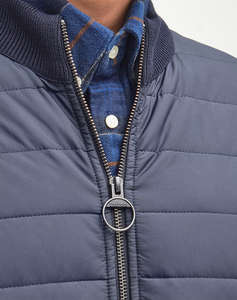 BARBOUR BARBOUR ESSENTIAL CARN BAFFLE ZIP THROUGH KNITTED JUMPER