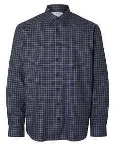 SELECTED SLHREG-LEO HEATHER SHIRT LS NOOS