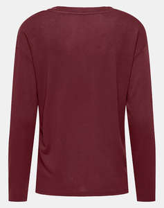 ONLY ONLHENRIETTA L/S V-NECK SHINE TOP JRS