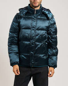 GUESS METALLIZED PUFFA JACKET GEACA DE BARBATI