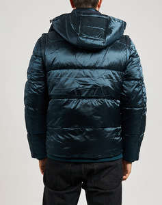 GUESS METALLIZED PUFFA JACKET GEACA DE BARBATI
