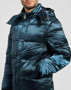 GUESS METALLIZED PUFFA JACKET GEACA DE BARBATI