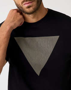 GUESS CN SS TRIANGLE LOGO TEE BLUZA DE BARBATI