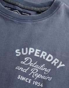 SUPERDRY D1 OVIN TRADE TOOLS OVERSIZED TEE BLUZA DE BARBATI
