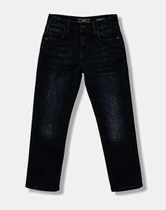GUESS BLUE BLACK STRAIGHT PANTS PANTALONI DE COPII BOY