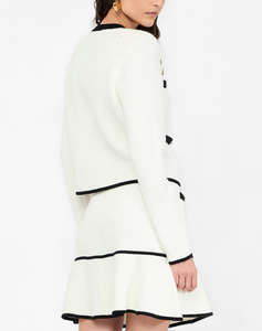 LIU JO BLACK_CF5M16_ECS GIACCA IN MAGLIA M/L SACOU DE DAMA