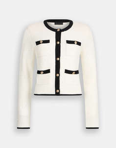 LIU JO BLACK_CF5M16_ECS GIACCA IN MAGLIA M/L SACOU DE DAMA