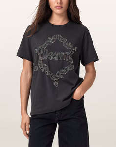 ALL SAINTS DRIP EMB BF TEE