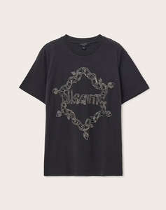 ALL SAINTS DRIP EMB BF TEE