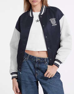 GUESS JEANS GJ VARSITY WITH EMBROIDERY GEACA DE DAMA
