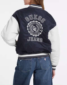 GUESS JEANS GJ VARSITY WITH EMBROIDERY GEACA DE DAMA