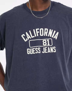 GUESS JEANS GJ SS CN OS CALIFORNIA TEE BLUZA DE BARBATI