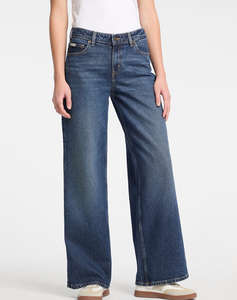 GUESS JEANS GJ G11 WIDE LEG - ECO REGEN CO RIVERSIDE STR IND PANTALONI DE DAMA