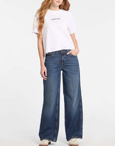 GUESS JEANS GJ G11 WIDE LEG - ECO REGEN CO RIVERSIDE STR IND PANTALONI DE DAMA