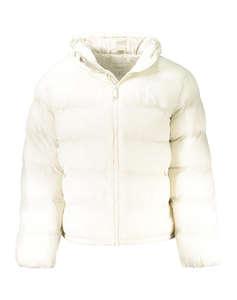 CALVIN KLEIN JEANS LS NYLON MONOGRAM PUFFER JKT
