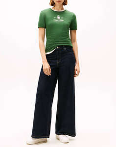 TOMMY HILFIGER VARSITY CREST SLIM SS TEE