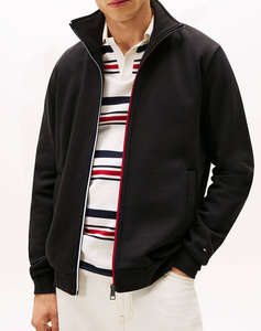 TOMMY HILFIGER GLOBAL STRIPE ZIP THROUGH
