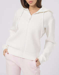 GUESS ALLIE SCUBA HOODIE ZIP SWEATSH JACHETA DE DAMA
