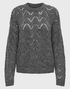 ONLY ONLLOUISIANA LS SEQUINS O-NECK KNT